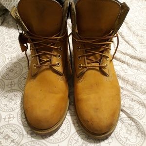 Men's Timberland boots used